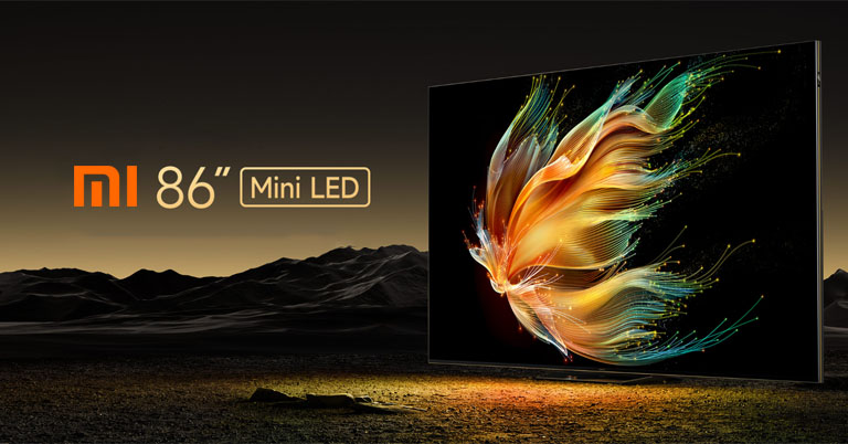 Xiaomi Master Mini LED TV launched with 86" 144Hz display, 70W speakers