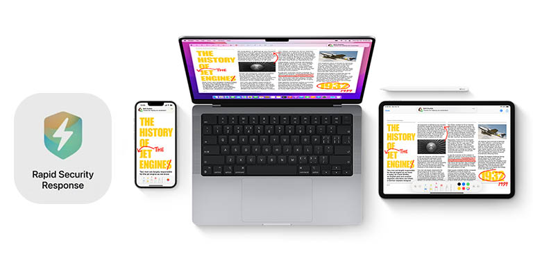 Apple's new type of security update is rolling out to iPhone, iPad, and Mac users