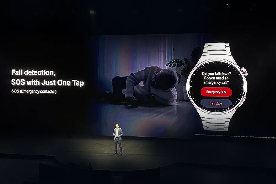 Huawei Watch 4 Pro Fall Detection