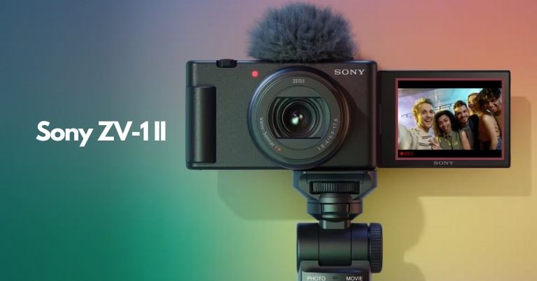 Sony ZV-1 II is a compact vlogging machine with 1-inch sensor and wider lens