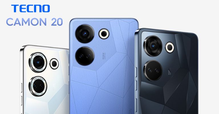 Tecno Camon 20 Pro launched with a leather finish, 64MP camera