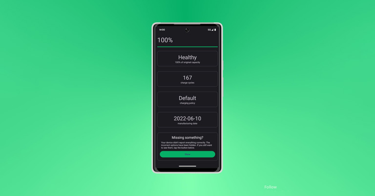 Google may finally enable Battery Health feature on Android 14