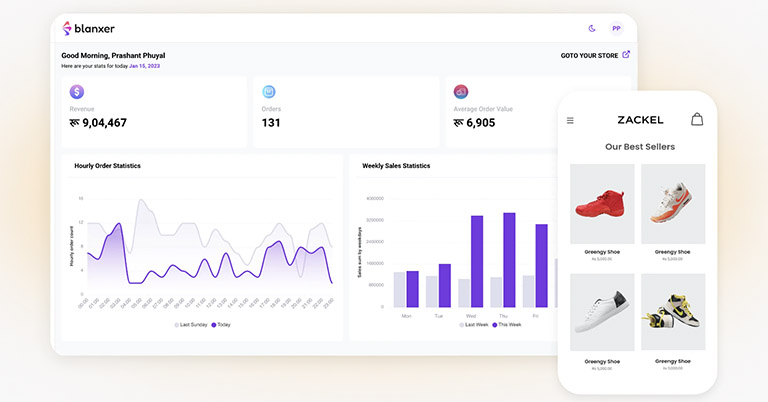 This Nepali startup lets you build an e-commerce site in minutes