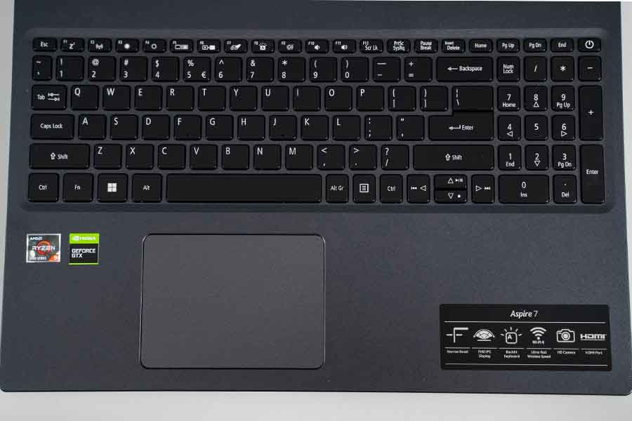 Acer Aspire 7 Keyboard