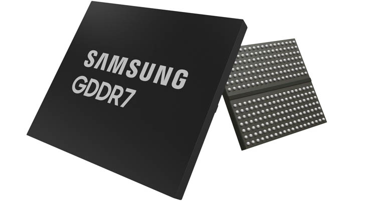 Samsung unveils world's first GDDR7 RAM with 1.5 TB/s transfer speed