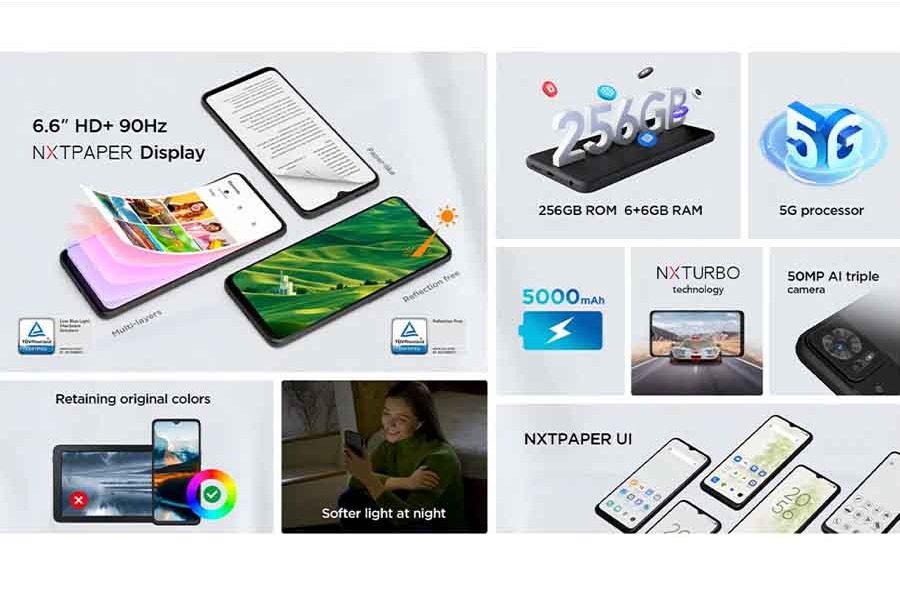 TCL 40 NxtPaper 5G specs