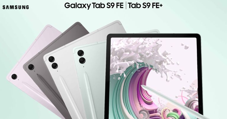 Samsung Galaxy Tab S9 FE with a stylus inside the box launched in Nepal
