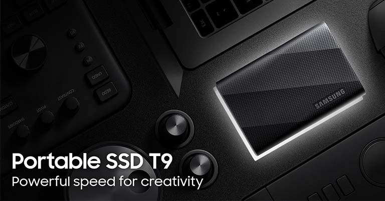 Samsung T9 Portable SSD official with double the read/write speed of T7