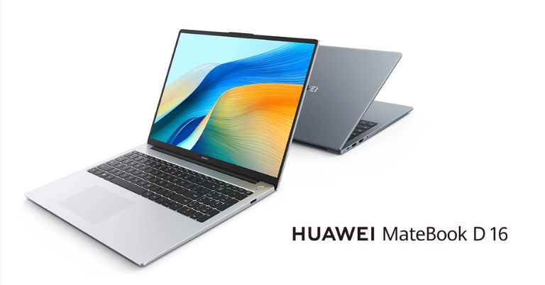Huawei MateBook D16 goes official with up to Core i9-13900H CPU and 70Wh battery