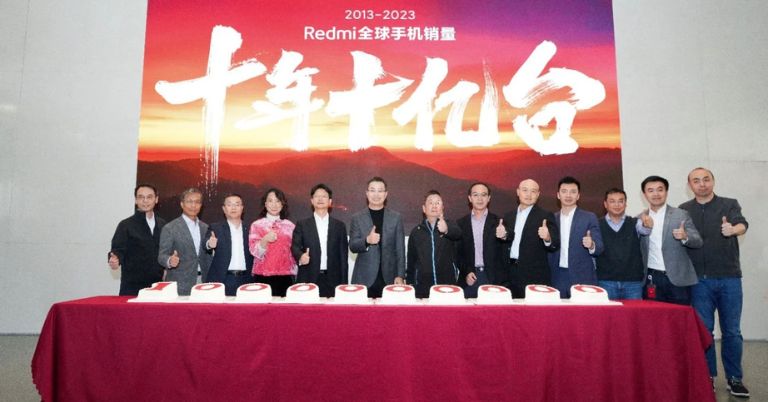 Redmi sold one billion smartphones in ten years