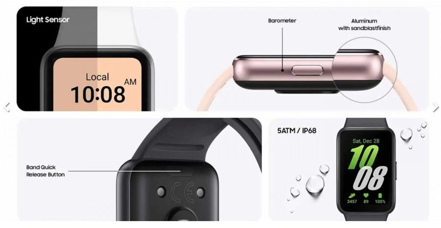 Samsung Galaxy Fit 3 Display and Design