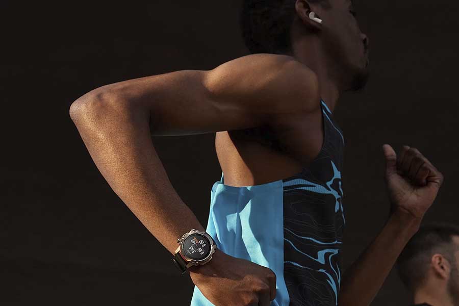 Amazfit Falcon - Wearing best smartwatch in nepal