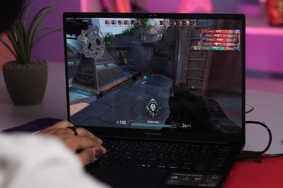 Asus Zenbook 14 OLED 2024 - Gaming