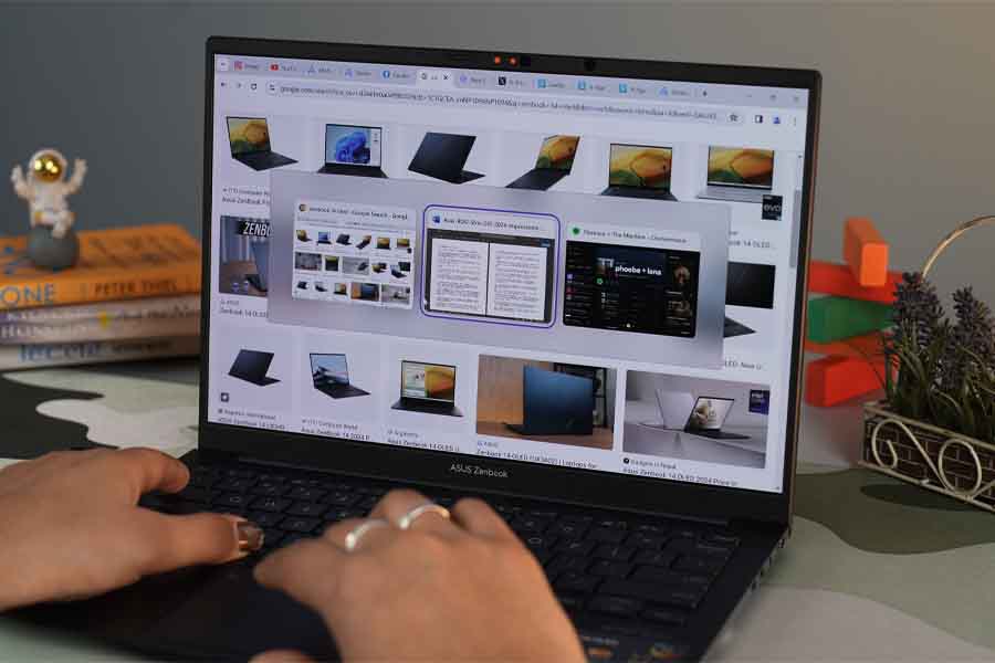Asus Zenbook 14 OLED 2024 - Multitasking