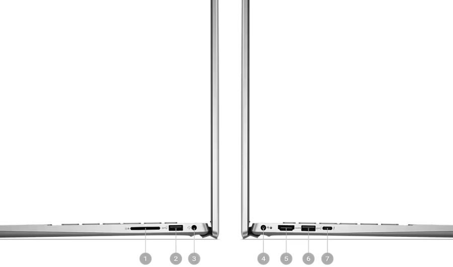 Dell Inspiron 16 2023 ports