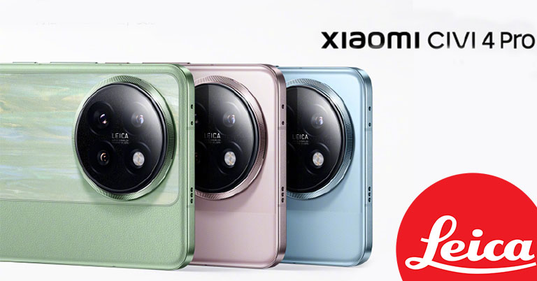 Xiaomi Civi 4 Pro is official with Snapdragon 8s Gen 3 and Leica Summilux lens