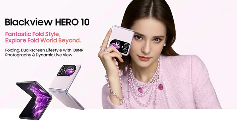Blackview Hero 10 launched as the "cheapest foldable phone in the world"
