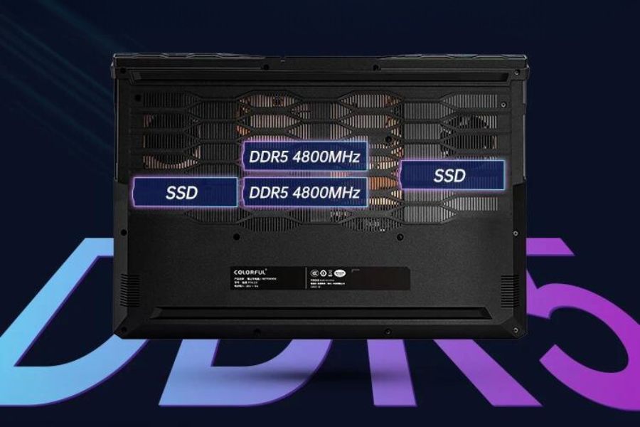 Colorful EVOL P15 Upgradability