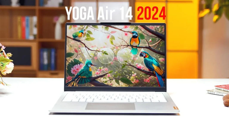 Lenovo Yoga Air (2024) is official with a lightweight design and Core Ultra processor!