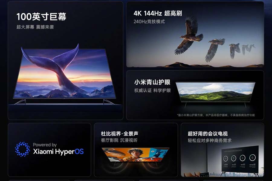 Redmi MAX 100 inch TV Display