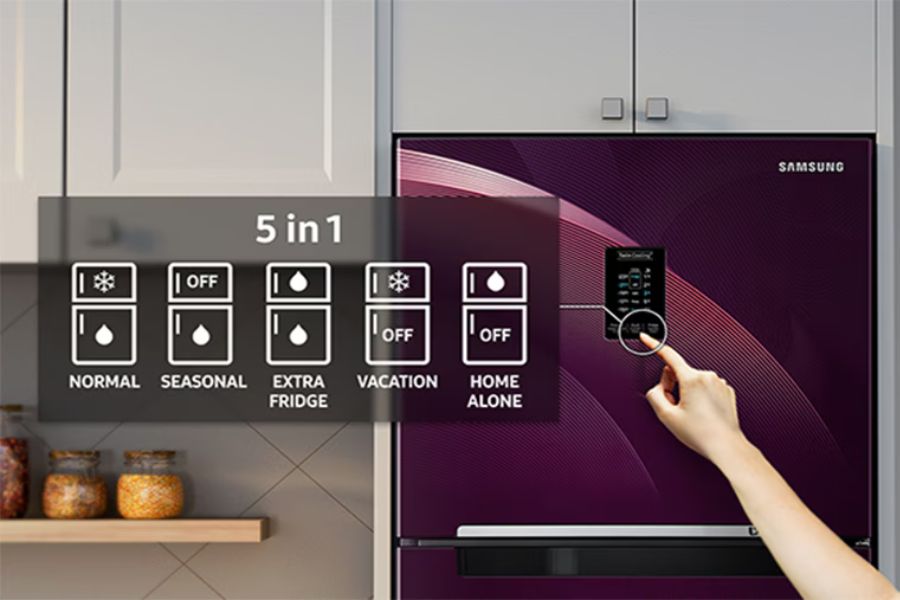 Samsung 5 in 1 Convertible Feature