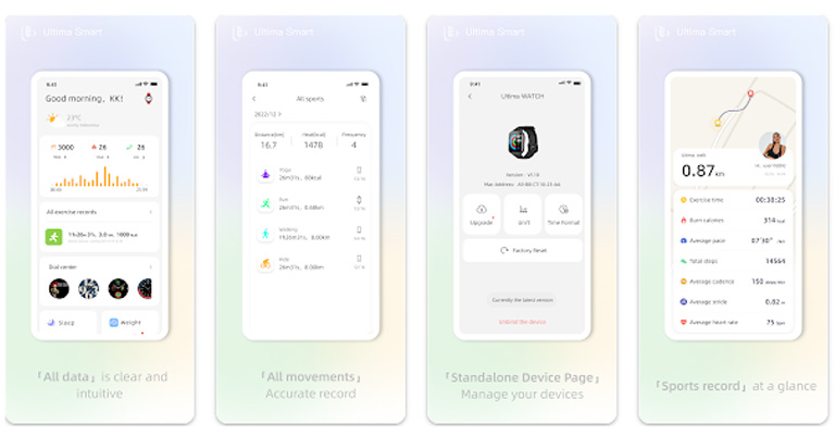 Ultima Developing its own App for Smartwatch and Earbuds to enhance its user experience.