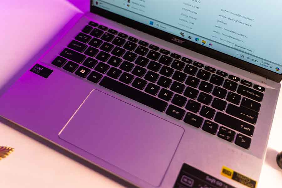Acer Swift Go 14 2024 Review - keyboard
