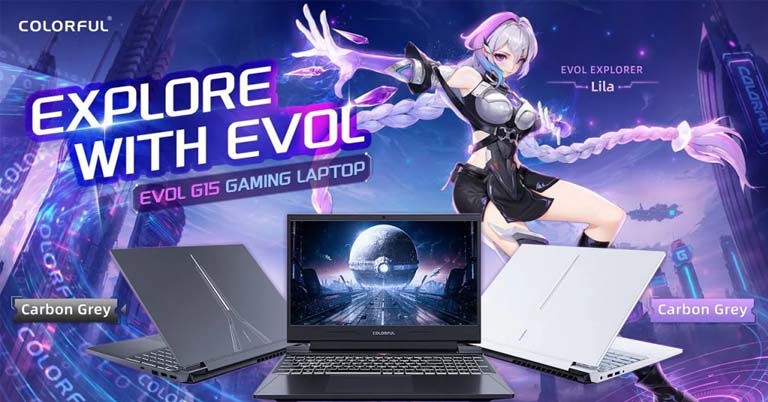 Colorful EVOL G15 launched with up to 13th Gen Intel Core i7 and up to RTX 4060
