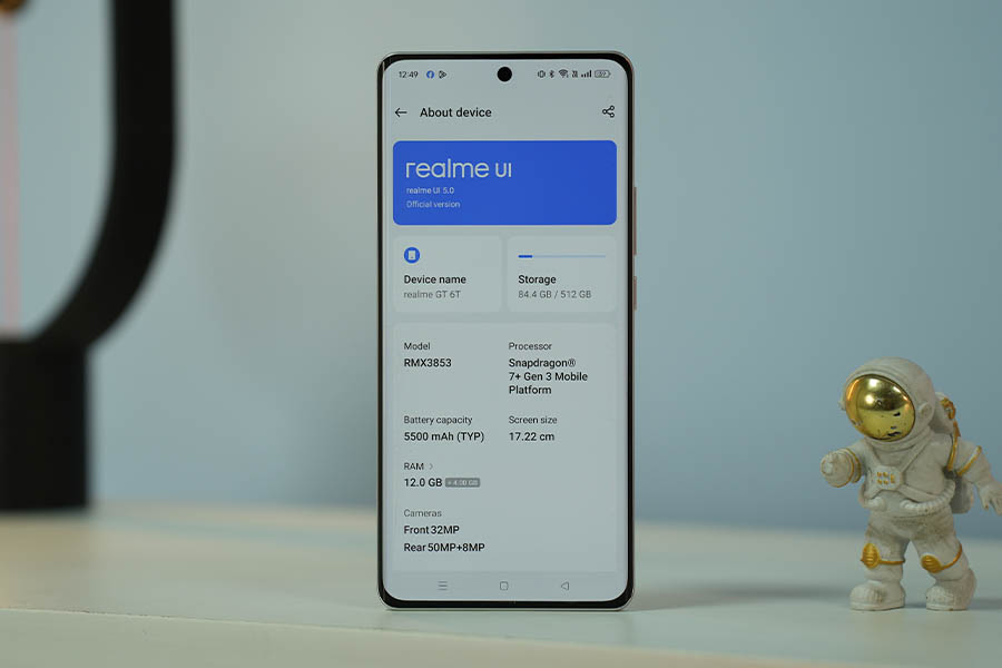 Realme GT 6T UI