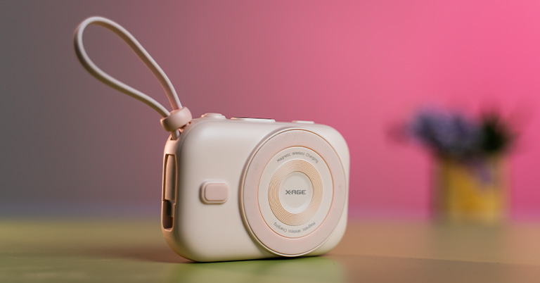X-age ConVE XPB11 Wireless Powerbank launched with a camera-like design
