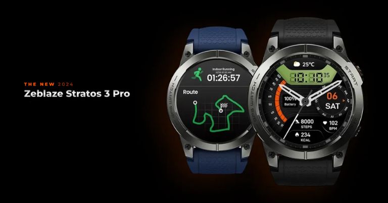 Zeblaze Stratos 3 Pro arrives in the Nepali market with built-in GPS
