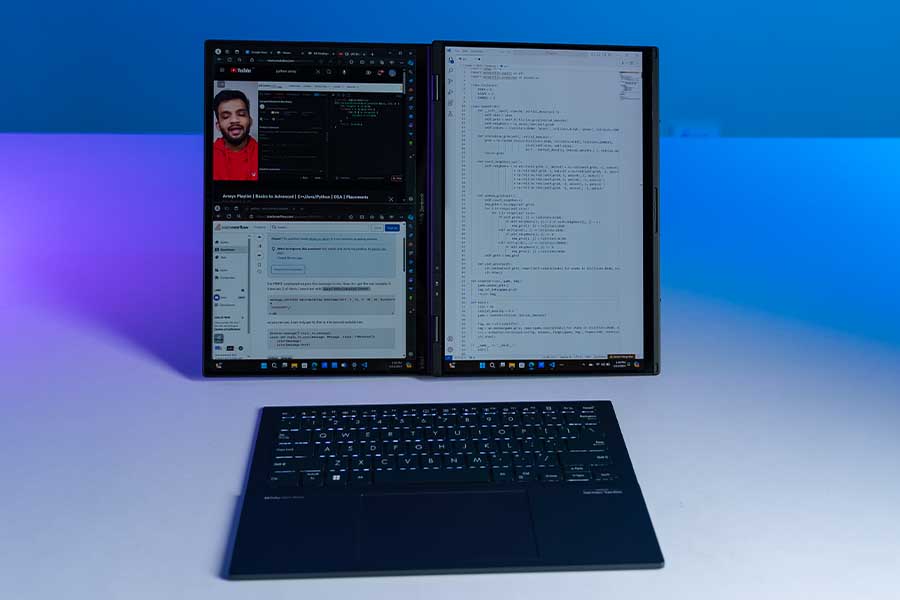 Asus Zenbook Duo Desktop Mode