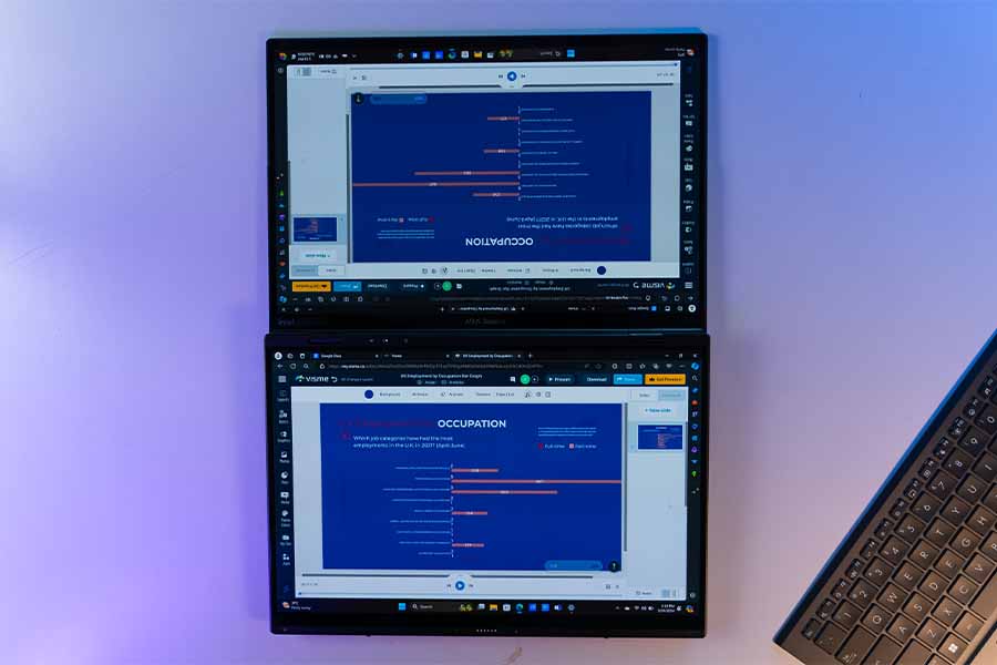 Asus Zenbook Duo Sharing Mode