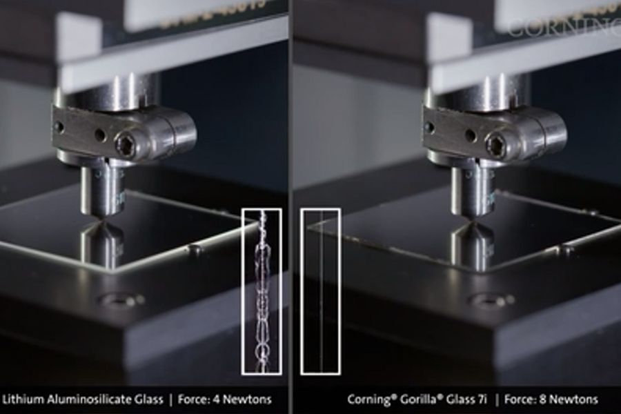 Corning Gorilla Glass 7i Scratch Resistance 