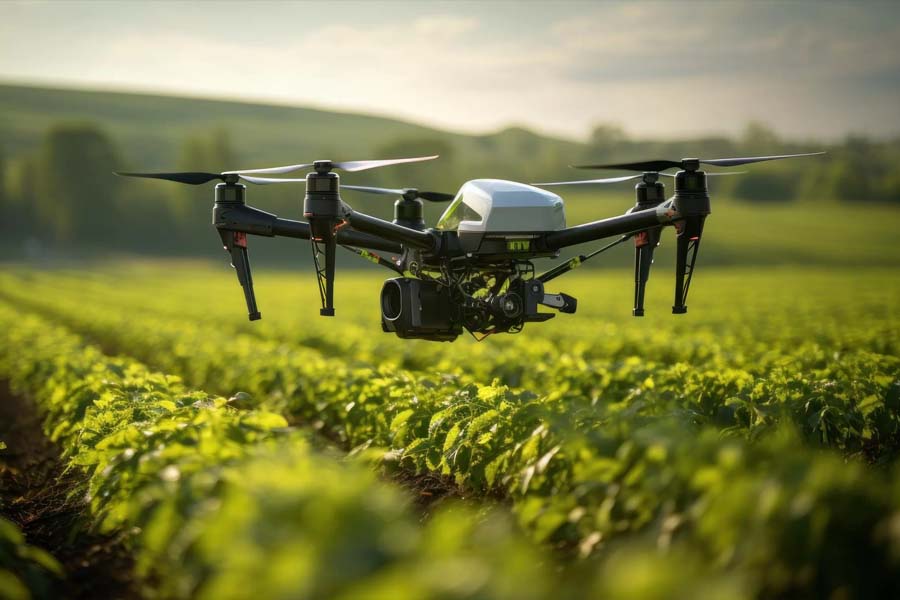 Drones in agriculture 