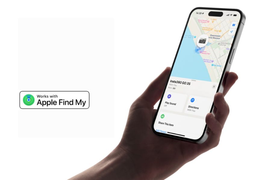 Insta360 GO 3S Apple Find My