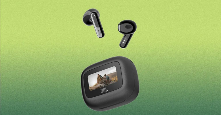 JBL Launches LIVE FLEX 3 earbuds with touchscreen case in China