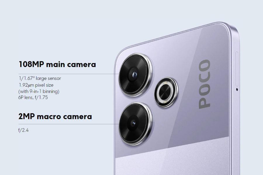 Poco M6 4G Camera