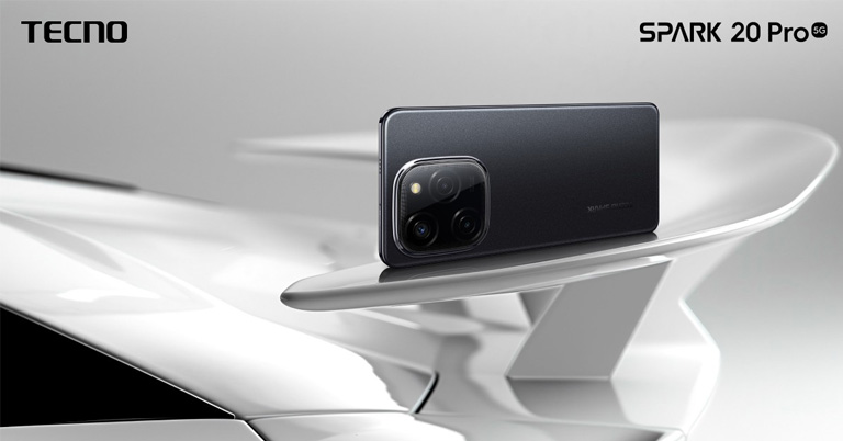 Tecno launches Spark 20 Pro 5G with 108MP Camera