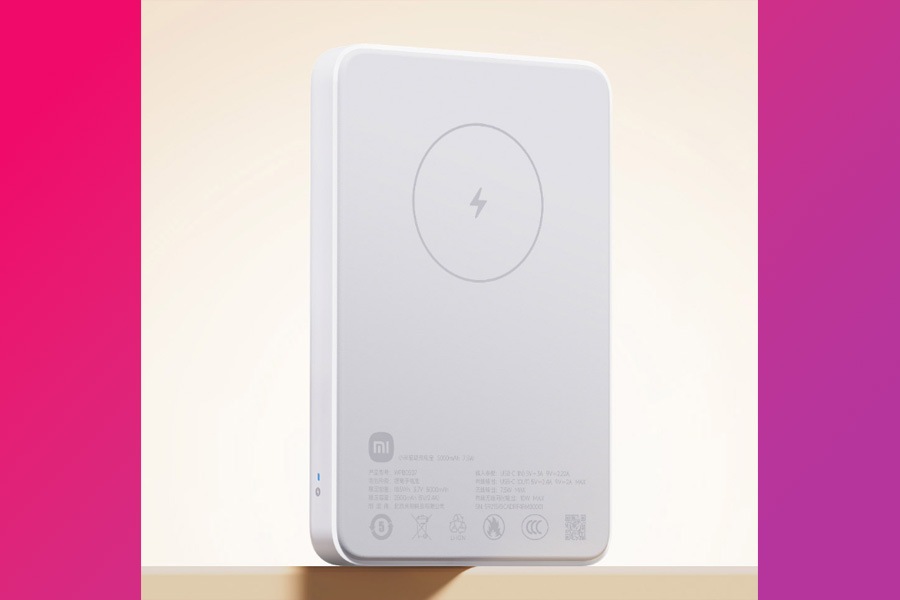 Xiaomi Magnetic Power bank design 