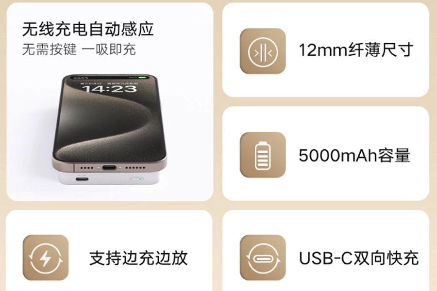 Xiaomi Magnetic Power bank 