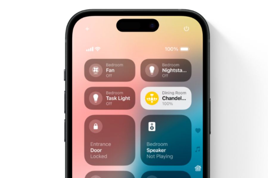 iOS 18 Control Center