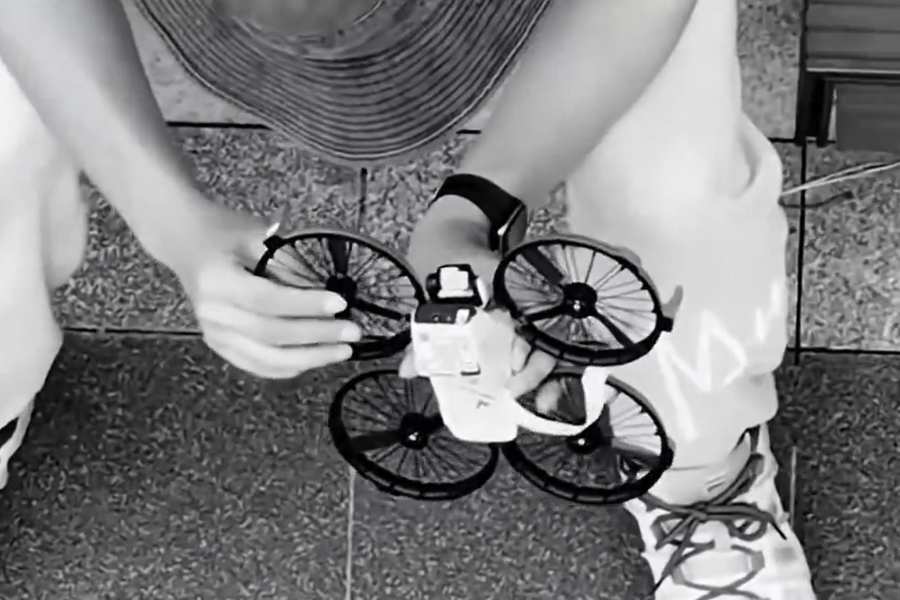 DJI Mini Drone Leaked Video Still