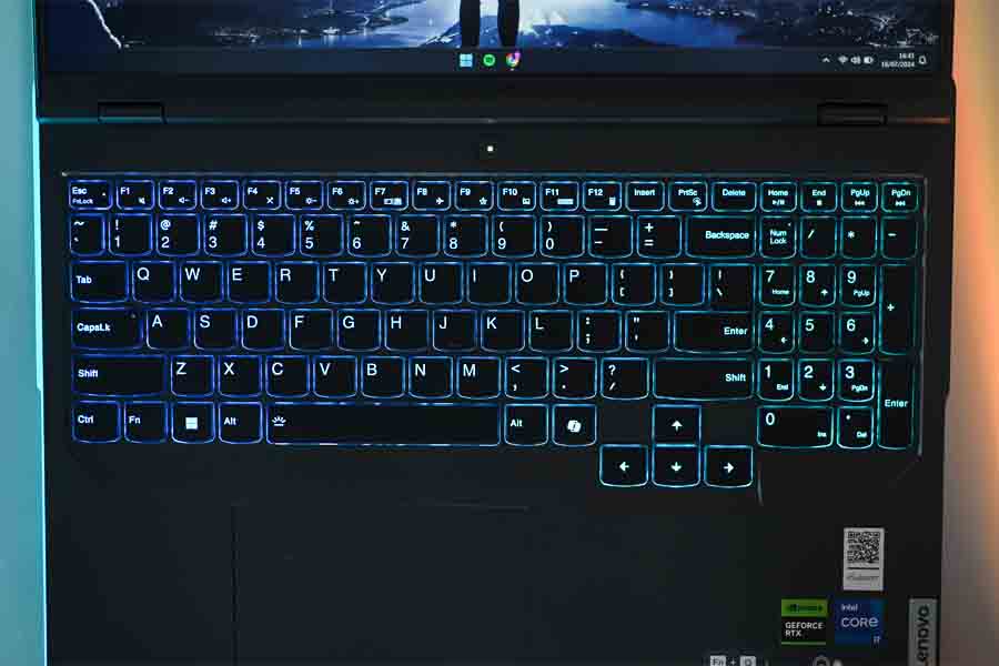 Lenovo Legion Pro 5i 2024 - Keyboard