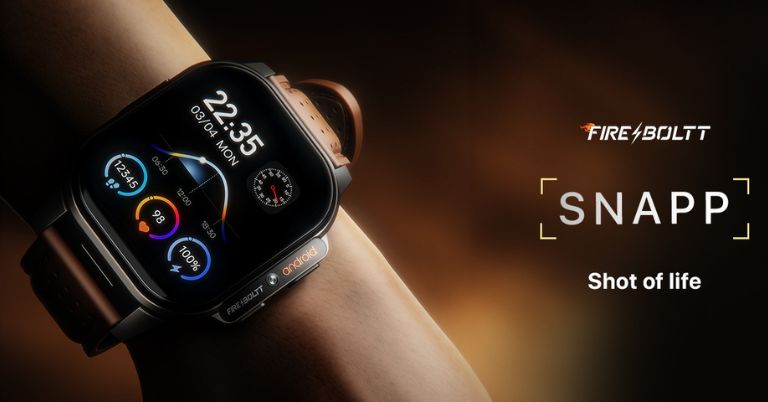Fire-Boltt Snapp launched with SIM support and a camera
