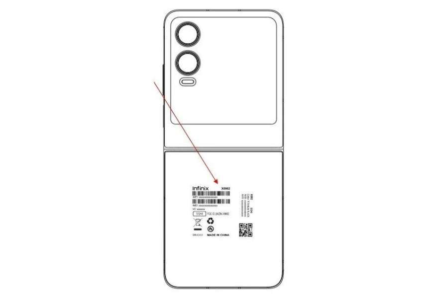 Infinix Zero Flip Blueprint