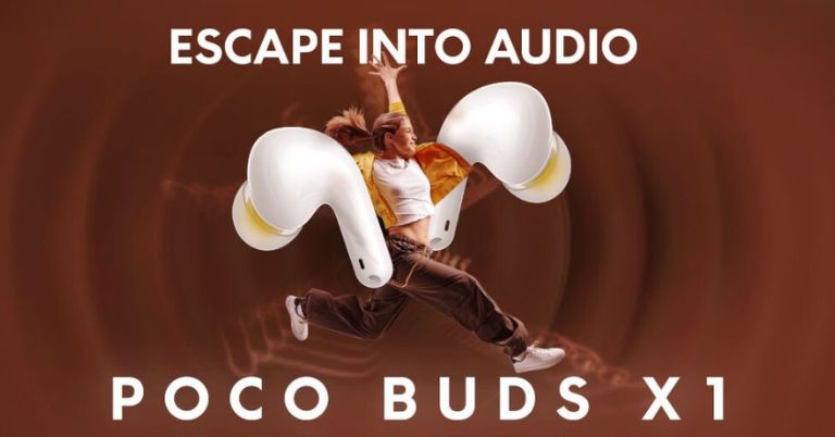 Poco Buds X1 is now official with up to 40dB ANC