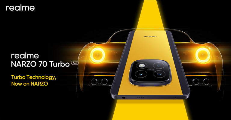 Realme Narzo 70 Turbo 5G launched in India with Dimensity 7300 Energy