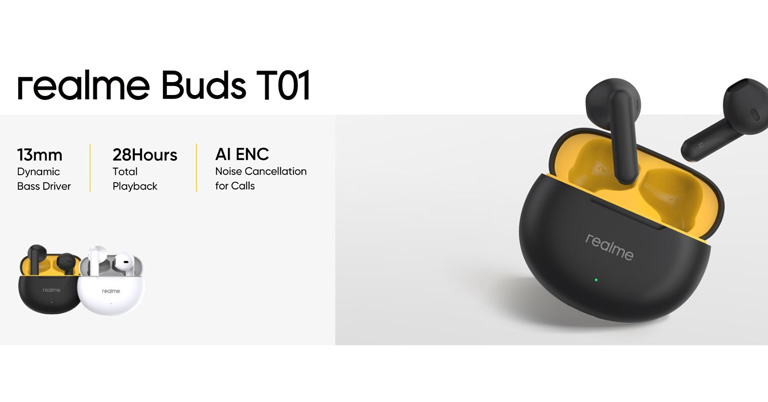 Realme T01 TWS launched in India at an affordable price