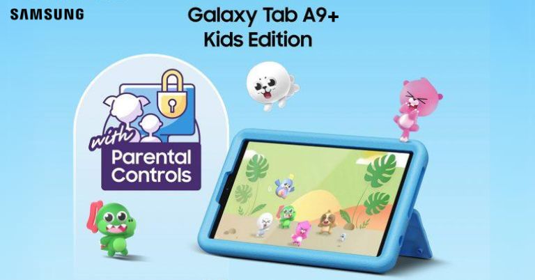 Samsung relaunches the Galaxy Tab A9+ — for kids this time